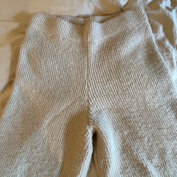 Cozy Cream Wide Leg Pants - Picture 3 of 4